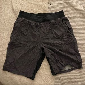 Lululemon Gray Linerless Shorts